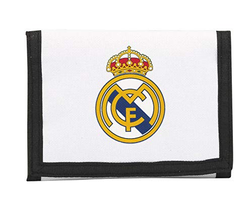 Real Madrid Billetera, equipación 2017/2018 (SAFTA 811754036), Unisex, Blanco, 12 cm