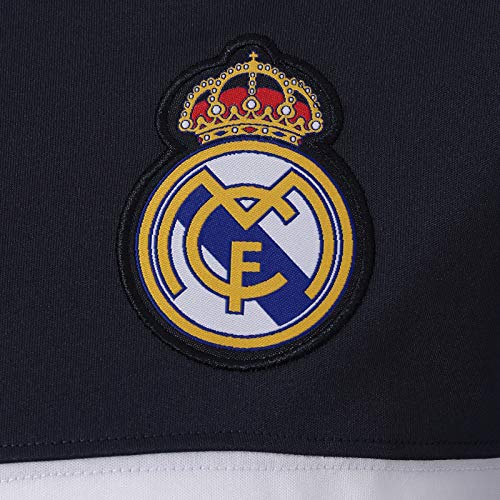 Real Madrid - Camiseta Oficial para Entrenamiento - para Hombre - Poliéster - Negro - Grande