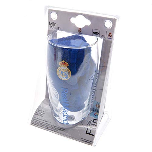 Real Madrid FC - Set oficial de minibar (Talla Única) (Azul)