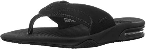 REEF Fanning, Sandalias Flip-Flop para Hombre, Negro (All Black), 43 EU (9 UK)