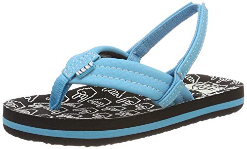 Reef Little Ahi, Chanclas para Niños, Multicolor (Shaka Glow Skg), 19/20 EU