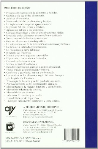 Refrigeración, congelación y envasado de los alimentos