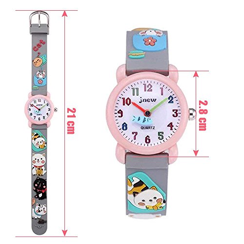 Regalo de Juguetes para Niños de Niñas de 3-12 Años, CYMY Niños Reloj de Pulsera Impermeable para Niños de 3-12 Años Reloj de Pulsera para Niñas de 3 a 12 Años Regalo para Niños Niños