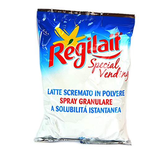 Régilait GR 500 - Leche en Polvo Esmerilado Suave granulado para dispensadores automáticos Vending o Dulces y Helados