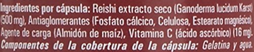 Reishi con vitamina C – Suplemento alimenticio de Reishi para aliviar y reforzar las defensas de nuestro cuerpo – 90 cápsulas