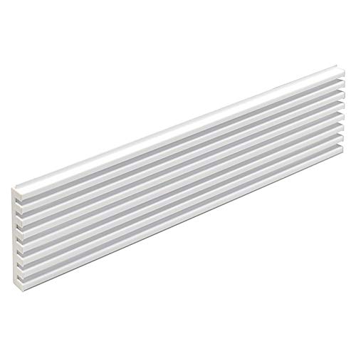 Rejilla Ventilacion Horno 8 lamas Blancas 60 ctm