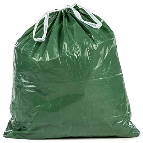 RELEVO 100% Reciclado Bolsas de Basura, Extra Resistentes 100 L, 39 Bolsas