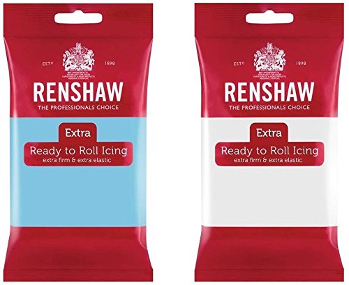 RENSHAW FONDANT - PACKS DE DOS UNIDADES (BLANCO Y AZUL)