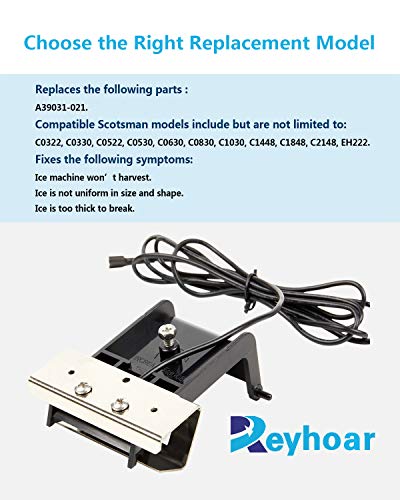 Reyhoar A39031-021 - Sensor de espesor de hielo para máquinas de hielo Scotsman