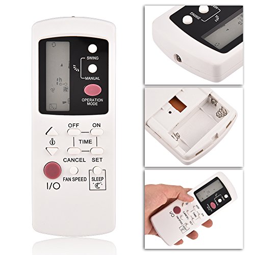 Richer-R Mando a Distancia para Aire Acondicionado,Reemplazo de Control Remoto para Galanz GZ-1002A-E3/GZ-1002B-E1/GZ-1002B-E3/GZ01-BEJ0-000