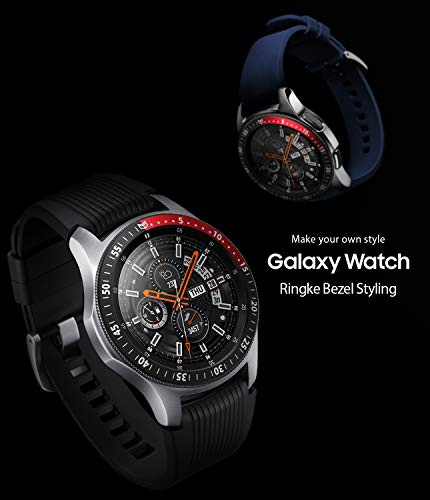 Ringke Bezel Styling para Galaxy Watch 46mm / Galaxy Gear S3 Frontier & Classic, Bisel Anillo Cubrir Anti-rasguños Proteccion - [Aluminio] GW-46-09