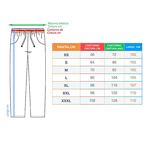 ROGER CON213 Uniforme Sanitario Repelente Agua 3M Microfibra Unisex Sanitario Casaca y pantalón (Varias Tallas y Colores)