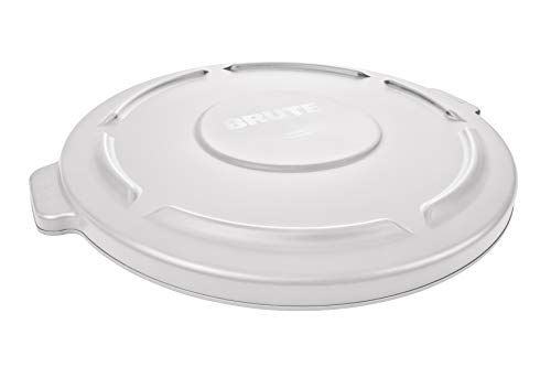 Rubbermaid Commercial Products Brute FG264560 - Tapa para cubo de basura FG264300, blanco