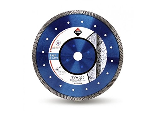 Rubi 31932 Disco Diamante Material Duro, Plateado, 115 mm