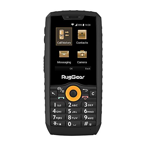 RugGear nuevo RG150 teléfono móvil para trabajo resistente a los golpes, polvo y agua - doble SIM