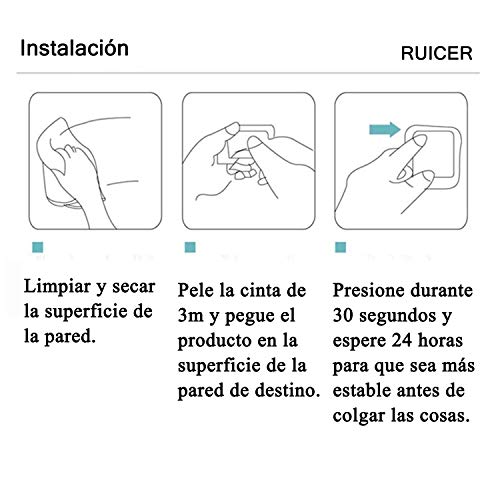 Ruicer Adhesivo Portarrollos Baño Portarollos Papel Higienico Sin Taladro Porta Papel Higienico de Acero Inoxidable Cepillado