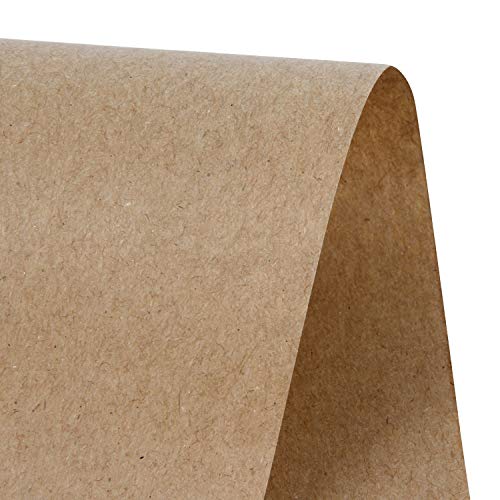 RUSPEPA Rollo De Papel Kraft Marrón - 91,4 Cm X 30 M - Papel Reciclado Perfecto Para Envoltura De Regalos, Artesanía, Embalaje, Revestimiento De Pisos, Esclusa, Paquete, Mesa Corredor