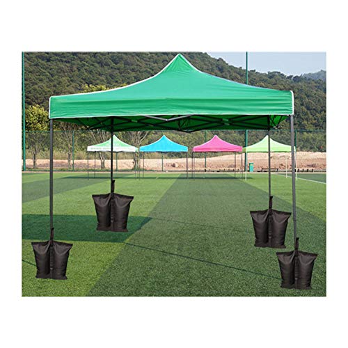 Rzmayis All Seasons Gazebos Weights, 4 Pack de bolsas de pesas de grado industrial, Carpa de fiesta al aire libre Pesas para piernas para Pop Up Gazebo, Canopy, Carpa