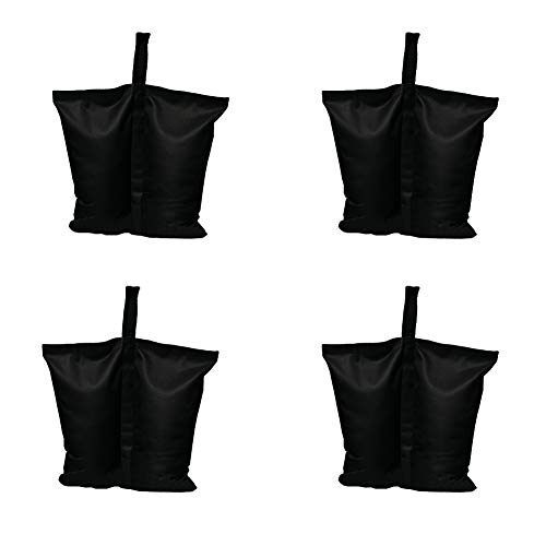 Rzmayis All Seasons Gazebos Weights, 4 Pack de bolsas de pesas de grado industrial, Carpa de fiesta al aire libre Pesas para piernas para Pop Up Gazebo, Canopy, Carpa