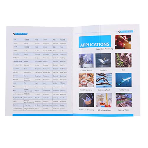 S-TROUBLE Medidor de Temperatura EC TDS de pH 4 en 1, analizador de Calidad del Agua, Monitor en línea para acuarios, estanques, Agricultura, horticultura, hidropónico