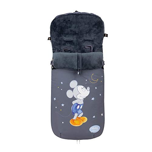 Saco de Silla de Paseo UNIVERSAL-INVIERNO-IMPERMEABLE (mickey mouse luna)