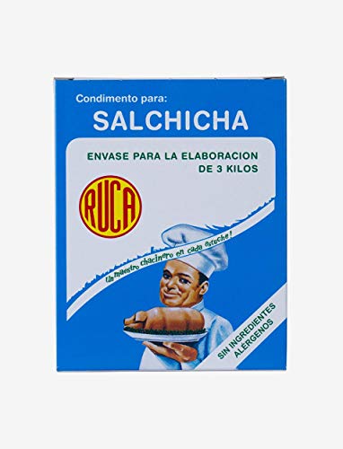 Salchicha - Envase para la Elaboración de 3 Kilos (ESTE PRODUCTO NO CONTIENE GLUTEN NI LACTOSA.)