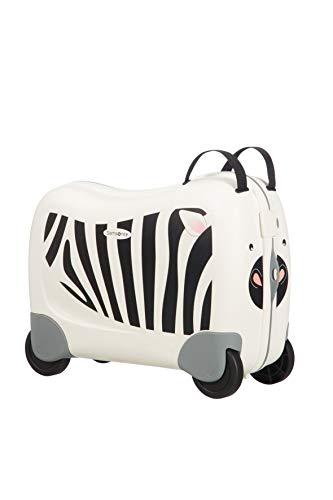 Samsonite Dream Rider - Maleta Infantil, 51 cm, 28 L, Blanco (Zebra Zeno)