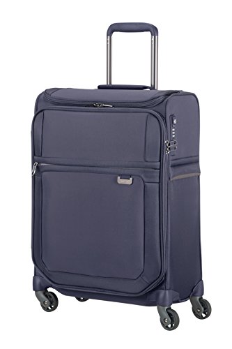 Samsonite Uplite - Spinner 55/20 Smart Top Equipaje de mano, 55 cm, 41 liters, Azul (Blue)