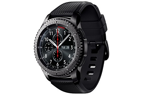 Samsung Gear S3 Frontier - Smartwatch Tizen (pantalla 1.3" Super AMOLED 360x360, GPS integrado, batería 380 mAh, altavoz integrado), color Gris (Space Gray)- Version española