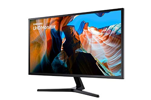 Samsung U32J592 - Monitor de 32'' (4K, 4 ms, 60 Hz, FreeSync, Flicker-Free, LED, VA, 16:9, 3000:1, 270 cd/m², 178°, HDMI, Base en V) Negro