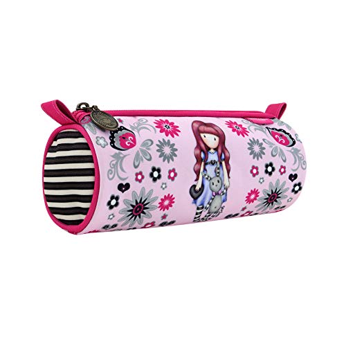 SANTORO GORJUSS Estuche Redondo Grande, Monedero Unisex Infantil, Rosa (Rosa), 8x12x21 cm (W x H x L)