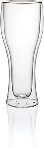 Schott Zwiesel - Vaso de cristal de doble pared hecho a mano, en caja de regalo, 6 unidades