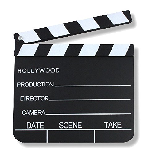 Schramm® Director Flap 30x27cm Director Flap Film Flap Escena Flap Pizarra Hollywood clapbaord Director Flaps Film Flaps