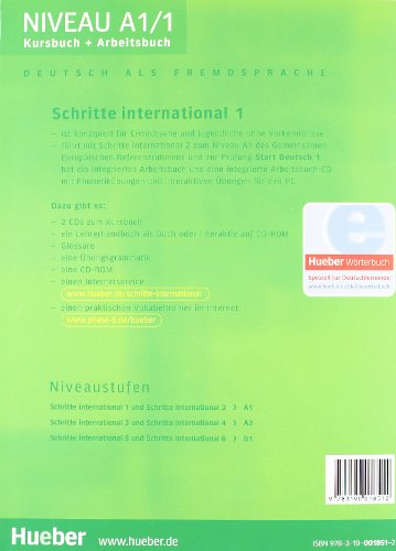 SCHRITTE INTERNATIONAL 1 KB+AB+CD+XXL (Schritte Inter ESP)
