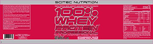 Scitec Nutrition 100% Whey Protein Professional Proteína Fresa Chocolate Blanco 2350g