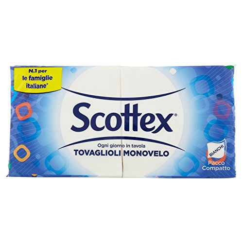 Scottex servilletas monovelo, paquete de 160 servilletas