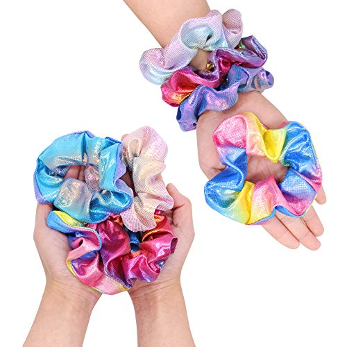 Scrunchies Gasa Elástico, Scrunchies Para el Pelo Velvet Elástico,Scrunchies Pastel Velvet Elástico Hair Scrunchies-Accesorios Para el Cabello Para Mujeres Niñas