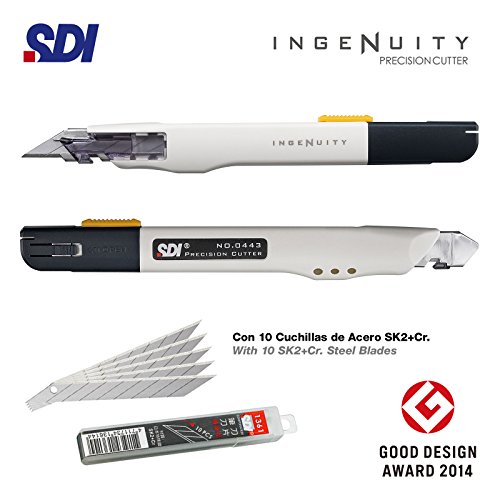 SDI - Pack Cutter Profesional de Alta Precisión SDI Ingenuity (1- Cutter+Cuchillas)