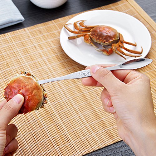 Seafood Forks Picks, cangrejo y langosta recogiendo herramientas paquete de acero inoxidable de 6