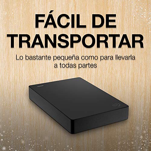 Seagate Portable, 1 TB, Disco duro externo, HDD, USB 3.0 para PC, ordenador portátil y Mac (STGX1000400)