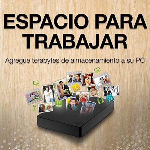 Seagate Portable, 1 TB, Disco duro externo, HDD, USB 3.0 para PC, ordenador portátil y Mac (STGX1000400)