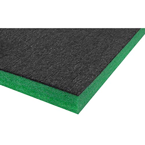 Sealey SF30GSF30G 1200 x 550 x 30 mm Easy Peel Shadow Foam Verde/Negro