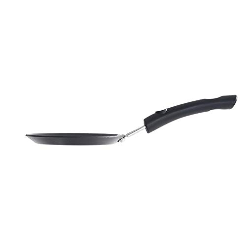 Seasaleshop Mini Estufa, Portátil Práctica Mini Novedad Estufa De Huevo Antiadherente Tortilla Panqueque para Freír Huevos Y Preparar El Desayuno, Negro