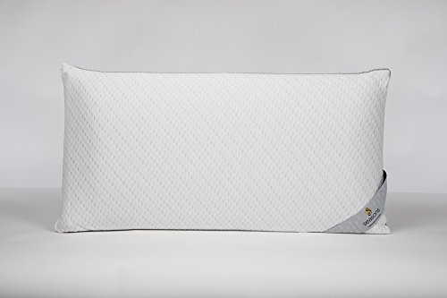 Seasons Almohada Viscoelástica Carbono Activo Perforado Transpirable Malla 3D que Reduce Sudor, 70 cm