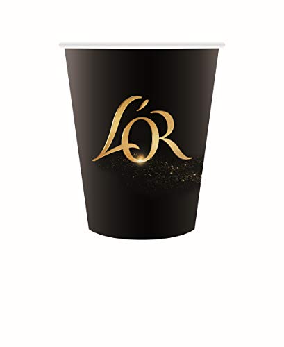 Selección de café L'OR Espresso - 300 cápsulas de café de aluminio compatibles con Nespresso (R) + 200 vasos de papel L'OR + 900 sobres de azúcar L'OR
