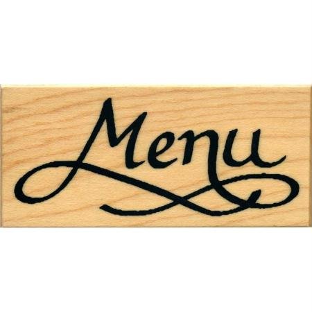 SELLO CAUCHO CON MADERA MENU 7x3,5 CM