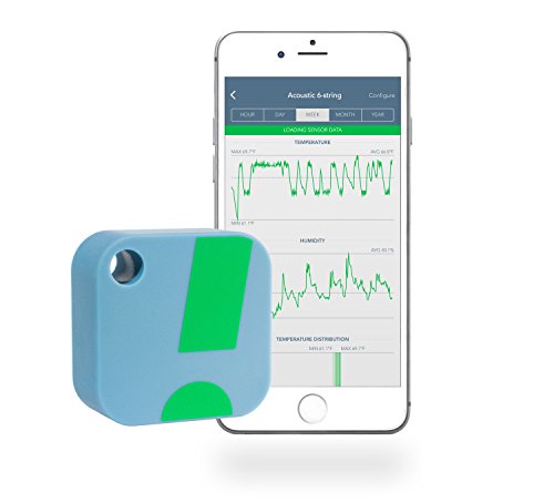 SensorPush Termómetro/Higrómetro Inalámbrico iPhone/Android – Sensor Inteligente de Humedad y Temperatura con Alarmas. ¡Aplicación Disponible en español!