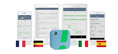 SensorPush Termómetro/Higrómetro Inalámbrico iPhone/Android – Sensor Inteligente de Humedad y Temperatura con Alarmas. ¡Aplicación Disponible en español!