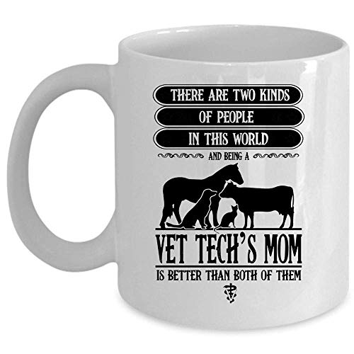 Ser mamá de un veterinario es mejor que ambos taza de café, hay dos tipos de personas en esta Copa del Mundo (Taza de café - BLANCO)