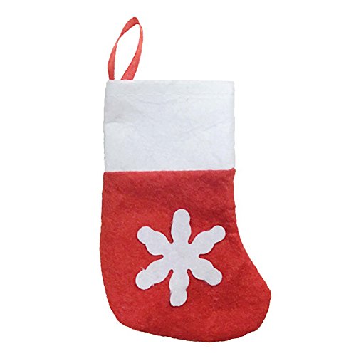 Set de fundas decorativas para cubiertos con diseño navideño, ideal para hogar, restaurante y comedor, 8 piezas